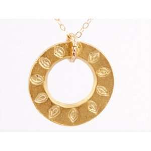  Yellow Gold Vermeil Tribal Ring Necklace Efy Tal Jewelry