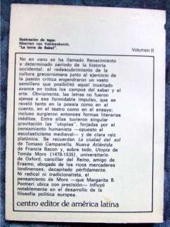 UTOPIA, Tomas Moro Spanish Edition Vintage 1st ED,BONUS  