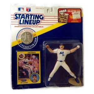  Starting Lineup 1991 John Franco with Coin   New York Mets 
