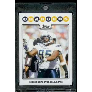 2008 Topps # 246 Shaun Phillips   San Diego Chargers   NFL Trading 