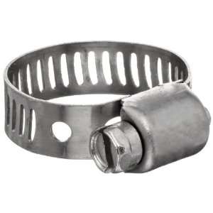 Dixon Valve MAH6 Stainless Steel Miniature Worm Gear Hose Clamp with 