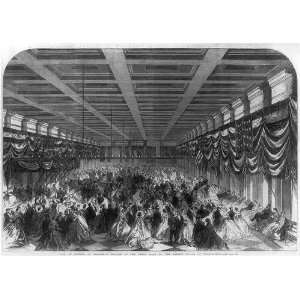   President Lincoln,Great Hall,Patent Office,Washington: Home & Kitchen