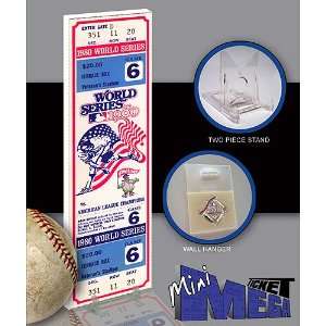   Ticket Philadelphia Phillies 1980 All Star Game Mini Mega Ticket