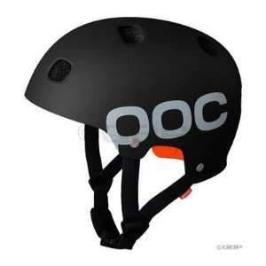  POC Receptor Flow Helmet, Black, MD / LG Sports 