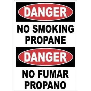   No Smoking / No Fumar English / Spanish Warning Label