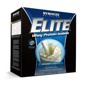 Dymatize Elite Whey Isolate Protein Gourmet Vanilla 10lb