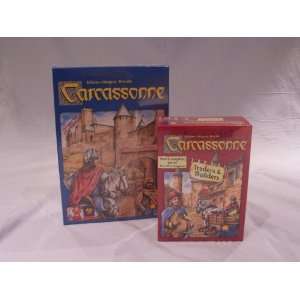 Original Carcassonne Game AND Carcassonne Traders & Builders Expansion 