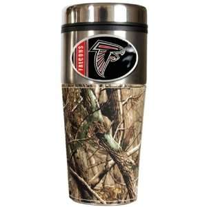  Atlanta Falcons Realtree Camo Travel Coffee Mug: Sports 