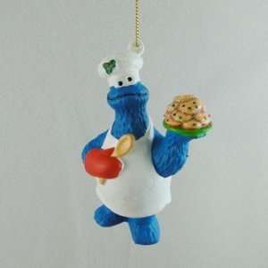   Sesame Street Cookie Monster Bakery Chef Christmas Ornament: Home