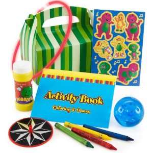  Lets Party By Barney Party Favor Box 