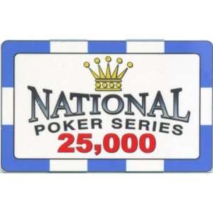  National Poker Series Ceramic Poker Plaque   Choose 
