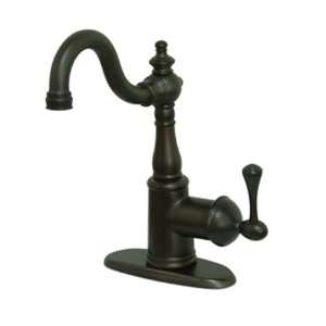  ENGLISH VINTAGE BAR FAUCET WITH COVER PLATE Oil Rubbed 