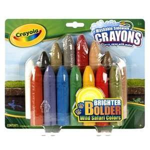  Crayola 15CT Bright Colored Washable Chalk: 4PK: Toys 