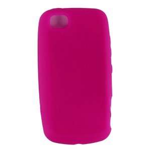   Hot Pink Soft Clear Gel Skin Case for LG SENTIO GS505 