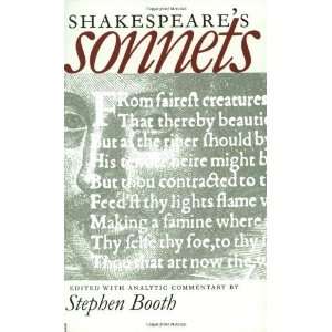   Sonnets (Yale Nota Bene) [Paperback]: William Shakespeare: Books
