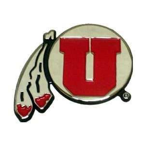  Utah Utes Premium Chrome Metal Auto Emblem Automotive