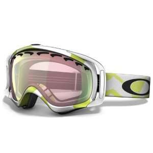   Adult Ambush Rectangular Lexan Snow Goggles (Green, VR50 Pink Iridium