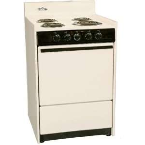 Summit: SEM610C 24 Freestanding Electric Range with Manual Clean 