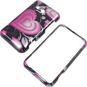   Hearts Shield Protector Case for Cricket MSGM8 & MSGM8 II: Electronics