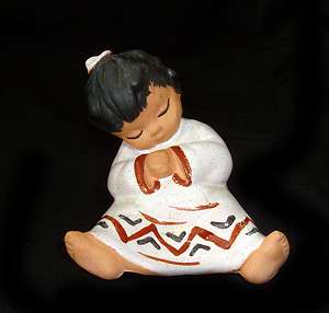 of HAWAII POTTERY ANGEL FIGURINE BY CERAMICS by BEE  