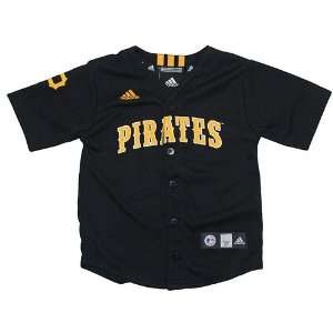 Pittsburgh Pirates Toddler Black Jersey