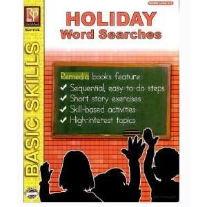   Remedia Publications 810E Holiday Word Searches Toys & Games