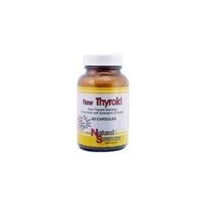  Natural Sources Raw Thyroid 60 Capsules Beauty