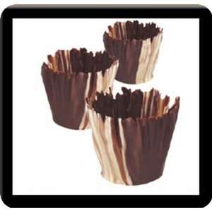 Small Chocolate French Petal D2 1/4x H1 1/4 & (K)   60 Pieces