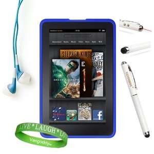   Kindle Fire Accessories Kit, Bundle Includes: Blue 