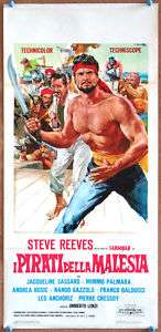 SANDOKAN PIRATE OF MALAYSIA, 1964, Steve Reeves  