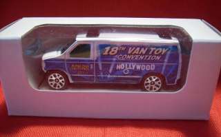 Matchbox L.E.Custom Ford Van 18TH Van Toy Convention  