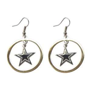  Dallas Cowboys Hoop logo Earring Set Charm Gift Sports 