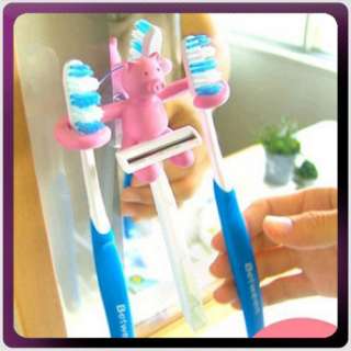 Cute Pig Style Toothbrush Holder Toothbrush/Razor Stand  