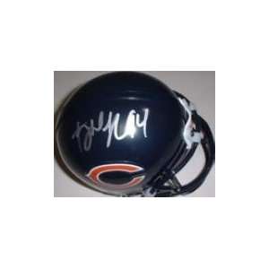   autographed Football Mini Helmet (Chicago Bears): Everything Else