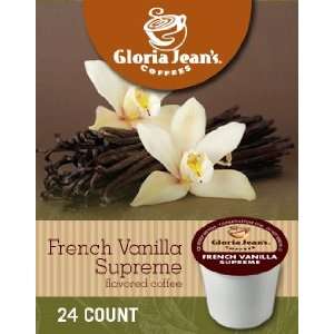  Gloria Jeans French Vanilla Supreme Coffee (4 Boxes of 24 