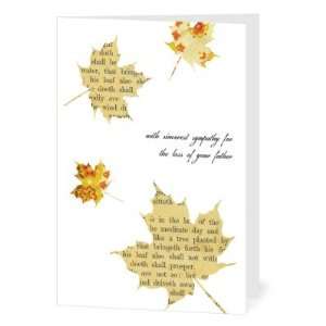  Sympathy Greeting Cards   Embellished Leaves By Magnolia 