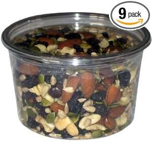 Hickory Harvest Diet Trail Mix, 10 Ounce Tubs (Pack of 9)  