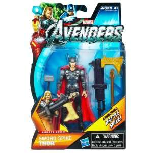   Avengers Movie 4 Inch Action Figure Sword Spike Thor Toys & Games