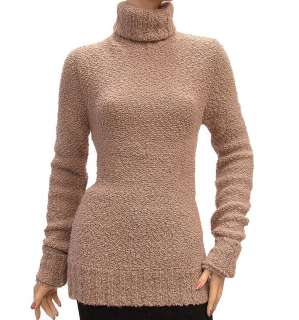 1350 New Size Small Dolce & Gabbana Womens Sweater Tan Wool NWT 