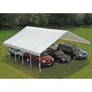  30x50 Canopy, 2 3/8 Frame, White Cover