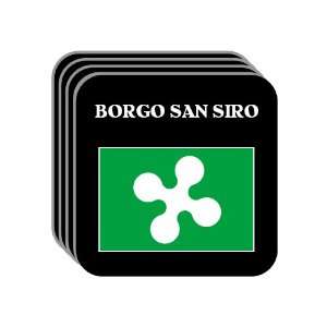  Italy Region, Lombardy   BORGO SAN SIRO Set of 4 Mini 