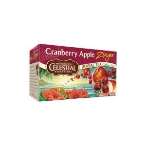  Herb Tea Cranberry Apple Zinger with Vitamin C   Caffeine 