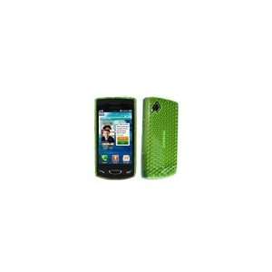  Samsung Wave II S8530 Diamond Jelly Skin Case (Green 