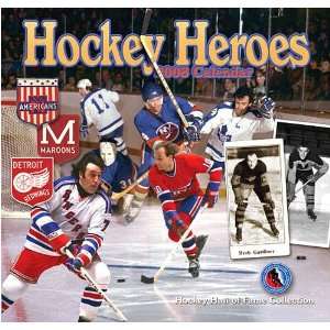  Hockey Heroes 2008 Wall Calendar