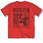 Hybrid WWE Wrestling Rey Mysterio Red Poster T Shirt sz Large
