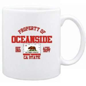 New  Property Of Oceanside / Athl Dept  California Mug Usa City 