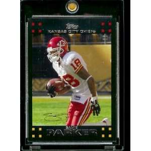 2007 Topps Football # 154 Samie Parker   Kansas City Chiefs   NFL 