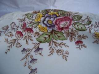 VINTAGE CROWN DUCAL SMALL PLATTER RYDAL, 1940s  