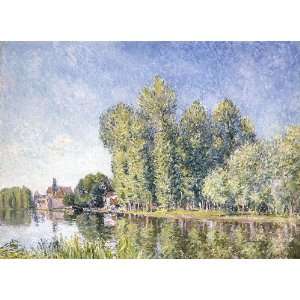 Hand Made Oil Reproduction   Alfred Sisley   32 x 24 inches   The 