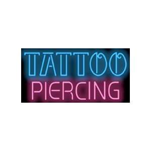Tattoo Piercing Neon Sign X tra Large